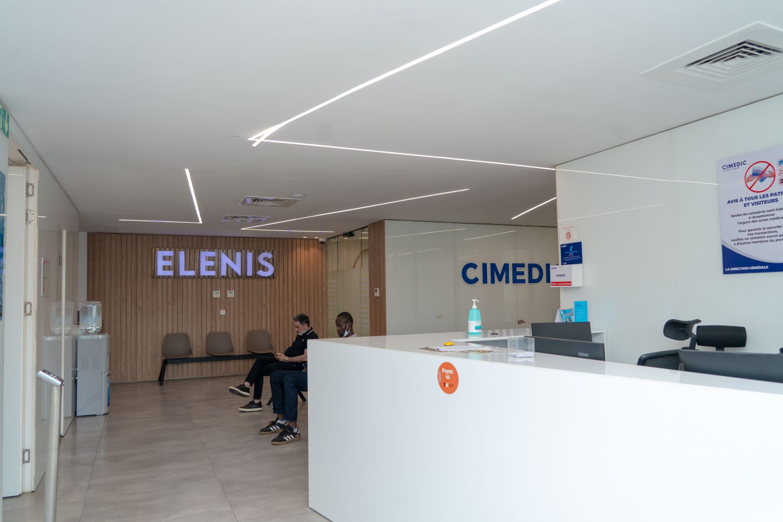 L’accueil — ELENIS, CIMEDIC Marcory